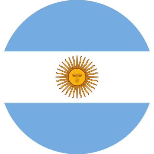 Bandera de Argentina representando a Roxana, dev que mejoró su comunicación en entornos tech internacionales